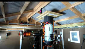 Initial Flats run from First Light night